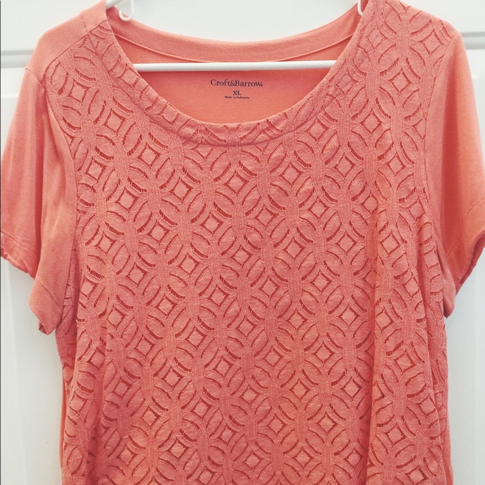 Burnt orange XL top